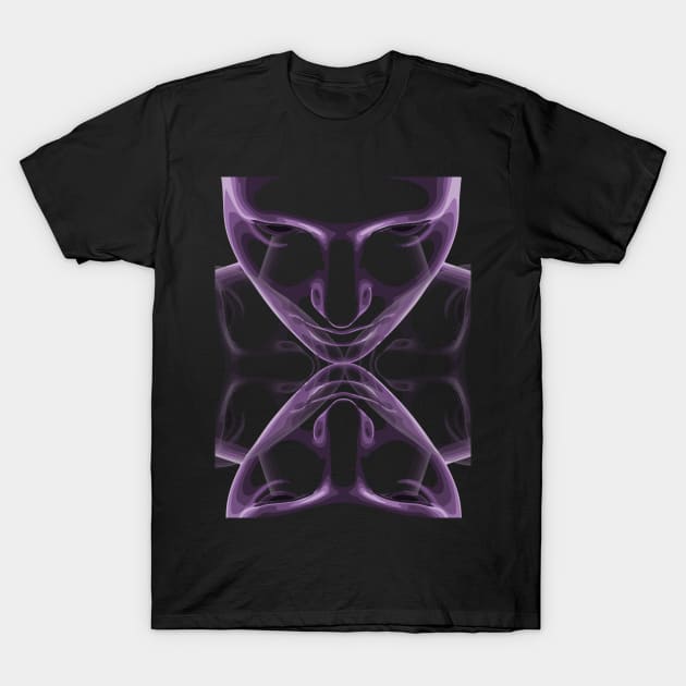 Trippy face DMT T-Shirt by ICONZ80